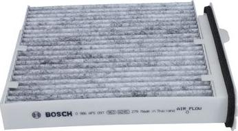 BOSCH 0 986 AF5 097 - Filtru, aer habitaclu allinparts.ro
