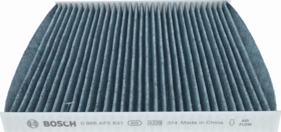 BOSCH 0 986 AF5 831 - Filtru, aer habitaclu - allinparts.ro