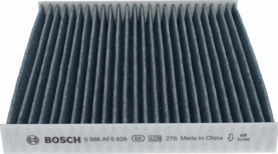 BOSCH 0 986 AF5 826 - Filtru, aer habitaclu allinparts.ro