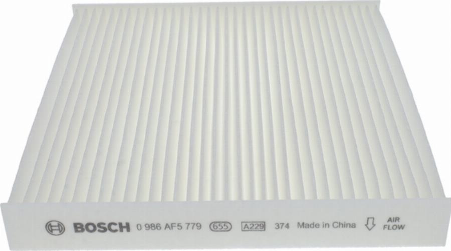 BOSCH 0 986 AF5 779 - Filtru, aer habitaclu allinparts.ro