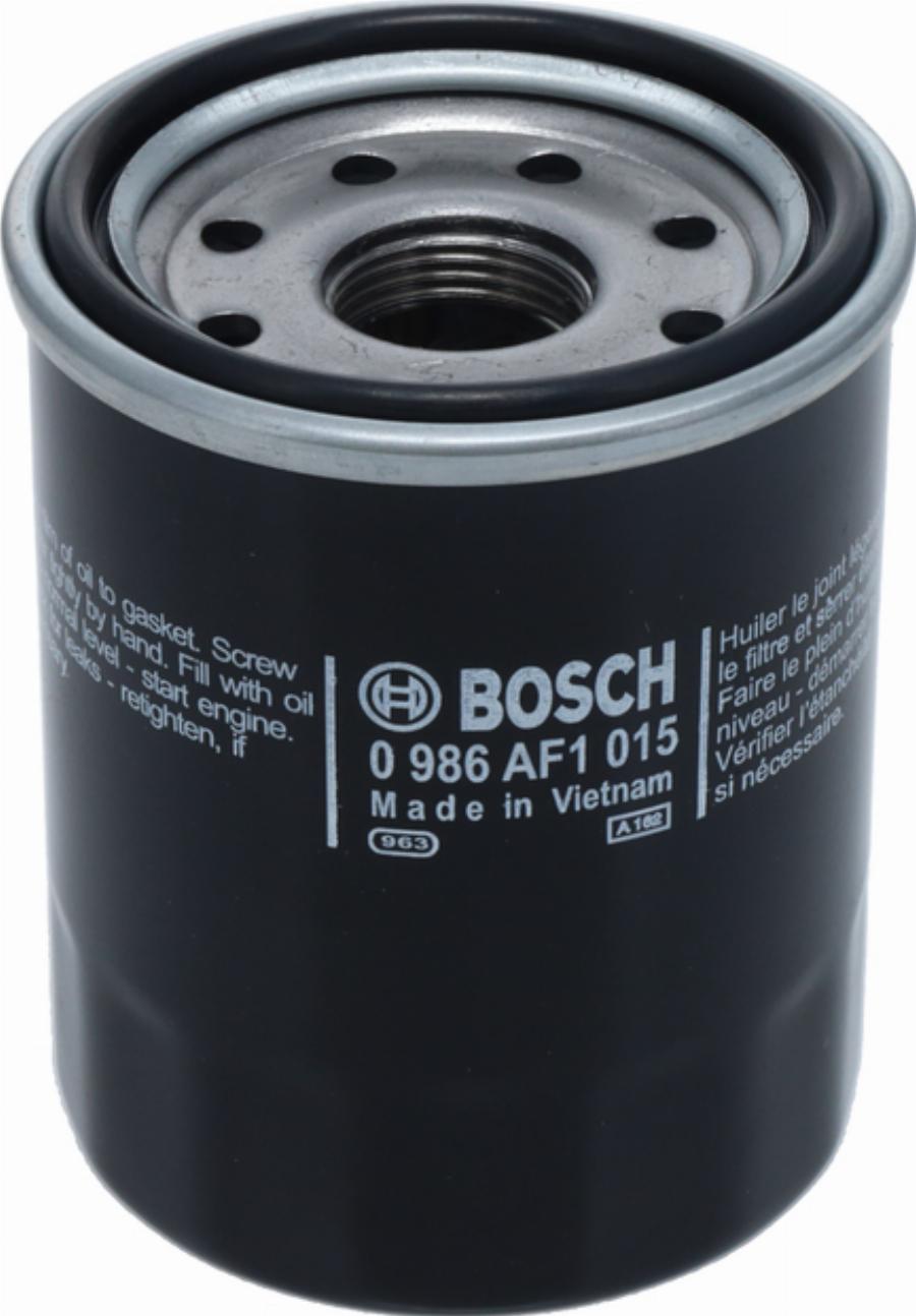 BOSCH 0 986 AF1 015 - Filtru ulei allinparts.ro
