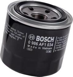 BOSCH 0 986 AF1 034 - Filtru ulei allinparts.ro