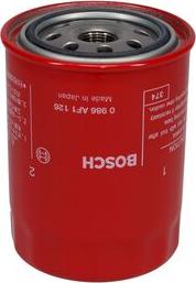 BOSCH 0 986 AF1 126 - Filtru ulei - allinparts.ro