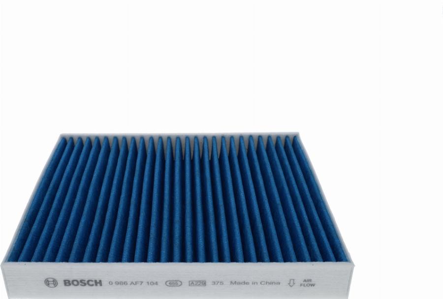 BOSCH 0 986 AF7 104 - Filtru, aer habitaclu allinparts.ro