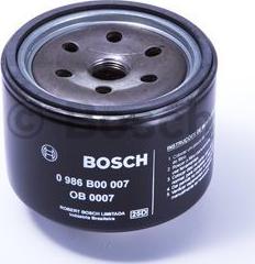 BOSCH 0 986 B00 007 - Filtru ulei - allinparts.ro
