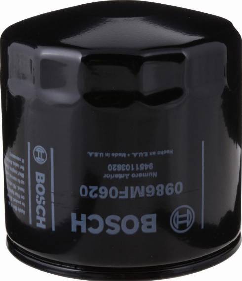 BOSCH 0 986 MF0 620 - Filtru ulei allinparts.ro