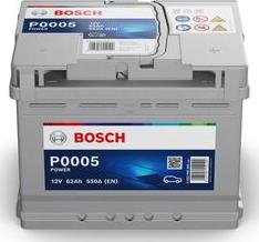 BOSCH 0 092 P00 050 - Baterie de pornire allinparts.ro