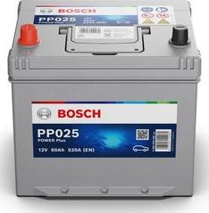 BOSCH 0 092 PP0 250 - Baterie de pornire allinparts.ro
