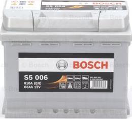 BOSCH 0 092 S50 060 - Baterie de pornire allinparts.ro