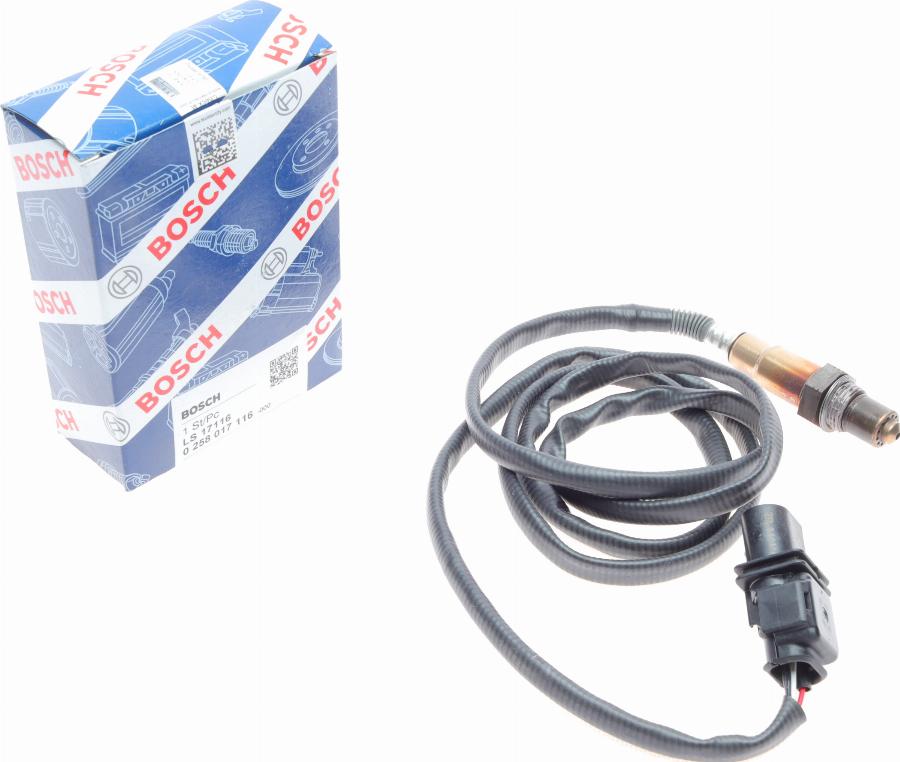 BOSCH 0 258 017 116 - Sonda Lambda - allinparts.ro