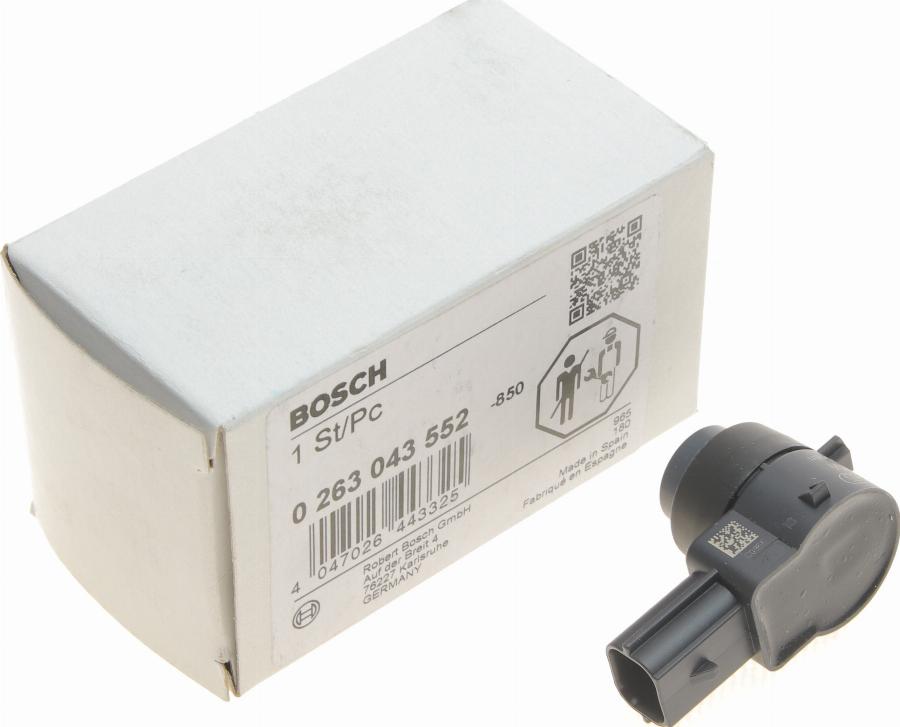 BOSCH 0 263 043 552 - Sensor, ajutor parcare - allinparts.ro
