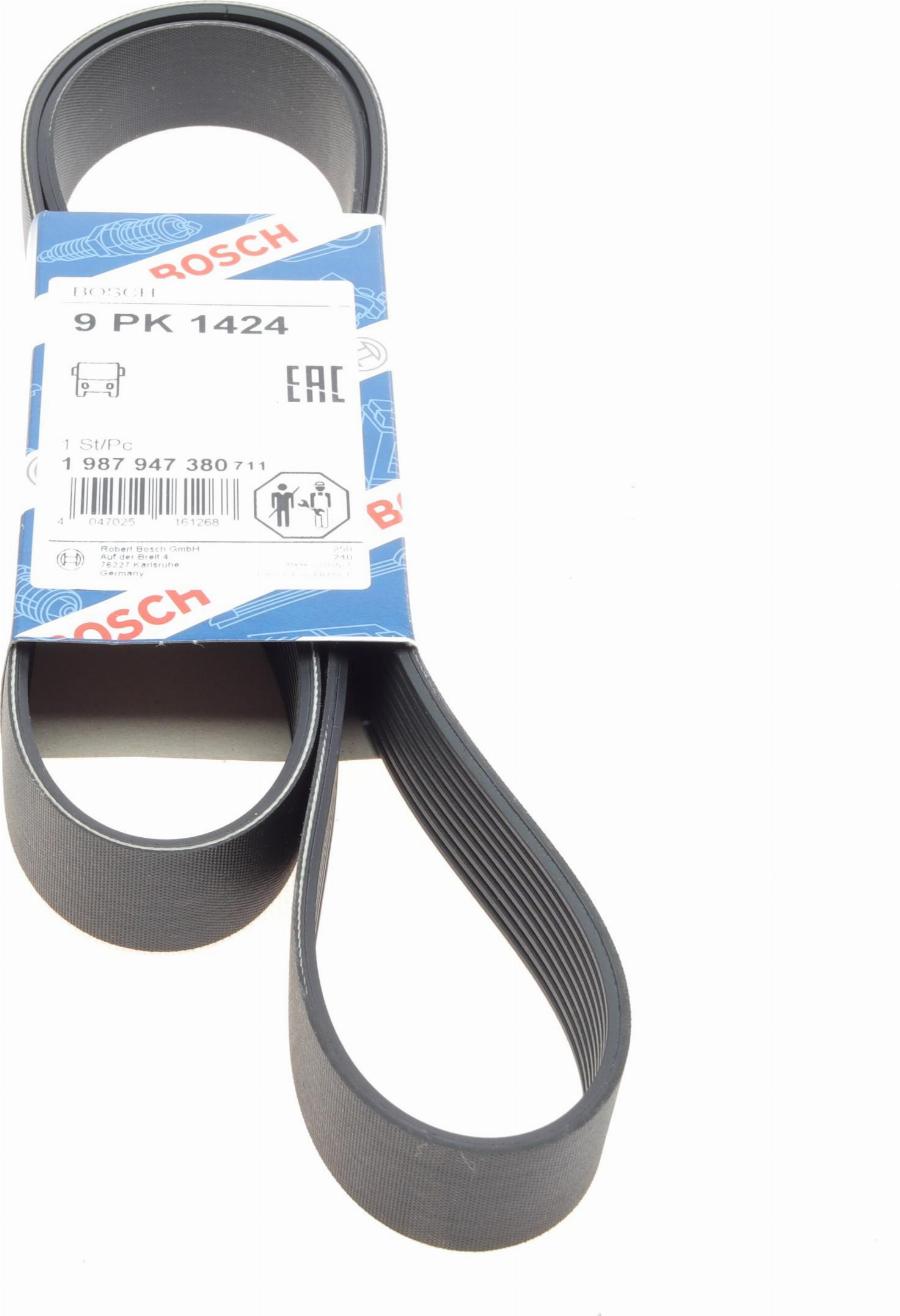 BOSCH 1 987 947 380 - Curea transmisie cu caneluri allinparts.ro