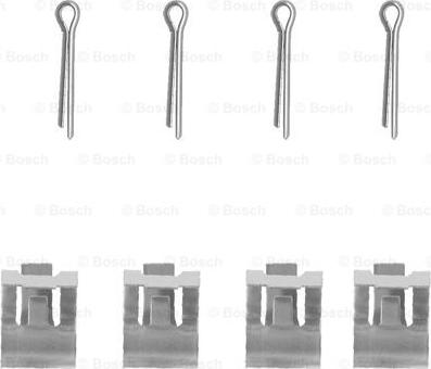BOSCH 1 987 474 034 - Set accesorii, placute frana allinparts.ro