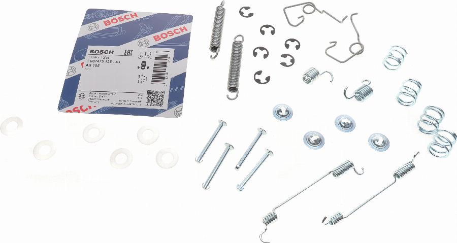 BOSCH 1 987 475 138 - Set accesorii, sabot de frana allinparts.ro