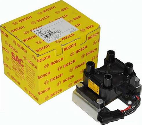 BOSCH F000ZS0221 - Bobina de inductie allinparts.ro