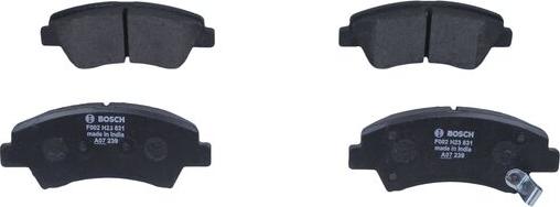 BOSCH F 002 H23 831 - Set placute frana,frana disc - allinparts.ro