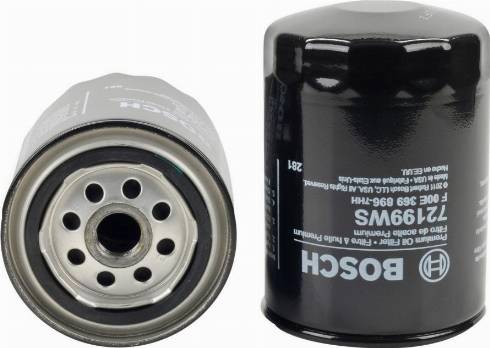 BOSCH F 00E 369 896 - Filtru ulei allinparts.ro