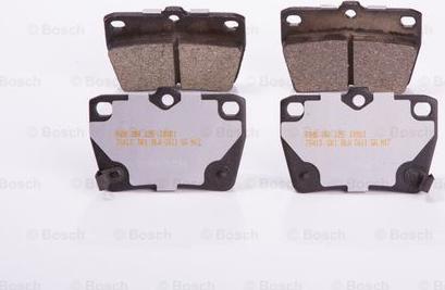 BOSCH F 03B 050 125 - Set placute frana,frana disc - allinparts.ro