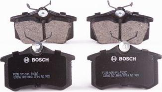 BOSCH F 03B 075 941 - Set placute frana,frana disc - allinparts.ro