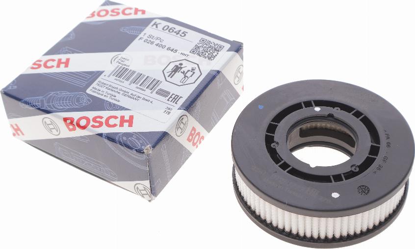 BOSCH F 026 400 645 - Filtru, aerisire bloc motor - allinparts.ro
