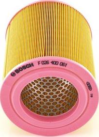 BOSCH F 026 400 061 - Filtru aer - allinparts.ro