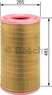 BOSCH F 026 400 071 - Filtru aer allinparts.ro