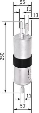 BOSCH F 026 403 754 - Filtru combustibil allinparts.ro