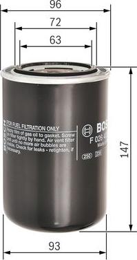 BOSCH F 026 402 087 - Filtru combustibil allinparts.ro