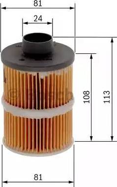 BOSCH F 026 402 078 - Filtru combustibil allinparts.ro