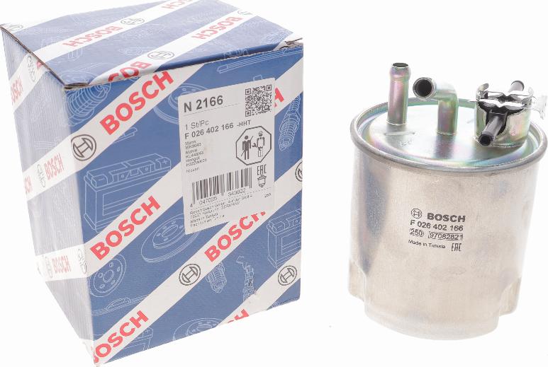 BOSCH F 026 402 166 - Filtru combustibil - allinparts.ro