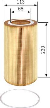 BOSCH F 026 407 047 - Filtru ulei allinparts.ro
