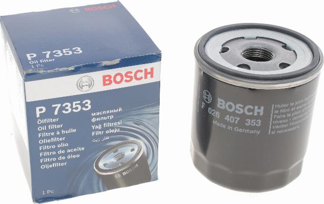 BOSCH F 026 407 353 - Filtru ulei allinparts.ro