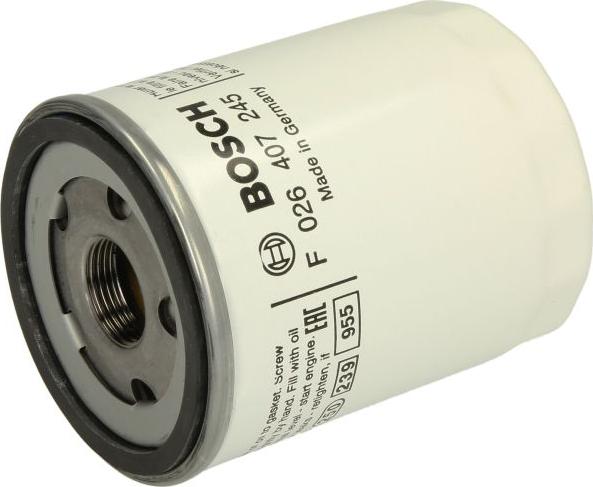 BOSCH F 026 407 245 - Filtru ulei allinparts.ro