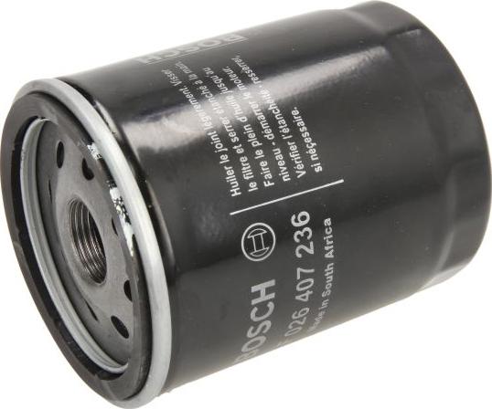BOSCH F 026 407 208 - Filtru ulei - allinparts.ro