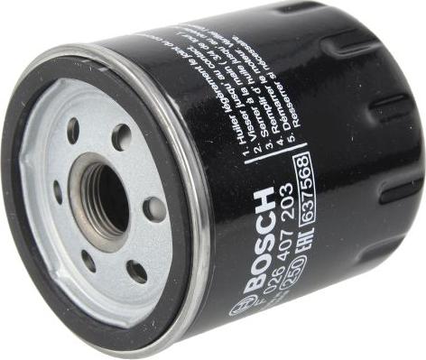 BOSCH F 026 407 203 - Filtru ulei allinparts.ro