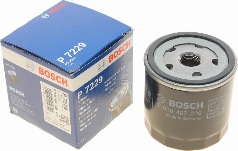 BOSCH F 026 407 229 - Filtru ulei allinparts.ro