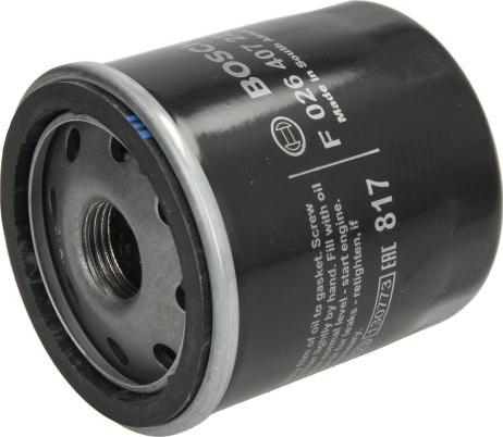 BOSCH F 026 407 221 - Filtru ulei allinparts.ro
