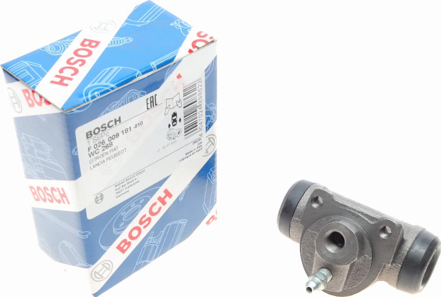 BOSCH F 026 009 181 - Cilindru receptor frana allinparts.ro