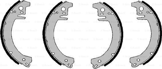 BOSCH F 026 008 027 - Set saboti frana - allinparts.ro