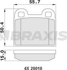 Dynamatrix DBP3M - Set placute frana,frana disc - allinparts.ro