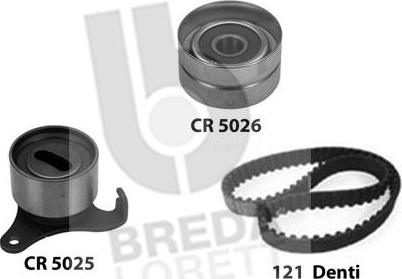 Breda Lorett KCD0451 - Set curea de distributie allinparts.ro