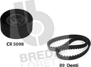 Breda Lorett KCD0553 - Set curea de distributie allinparts.ro