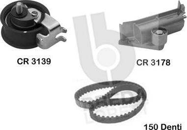 Breda Lorett KCD0645 - Set curea de distributie allinparts.ro
