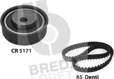 Breda Lorett KCD0657 - Set curea de distributie allinparts.ro