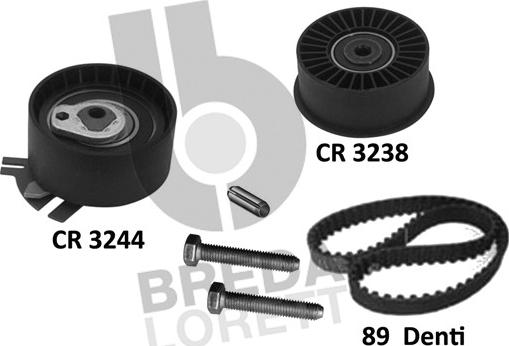 Breda Lorett KCD0664 - Set curea de distributie - allinparts.ro