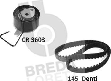 Breda Lorett KCD0632 - Set curea de distributie allinparts.ro