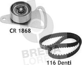 Breda Lorett KCD0067 - Set curea de distributie allinparts.ro