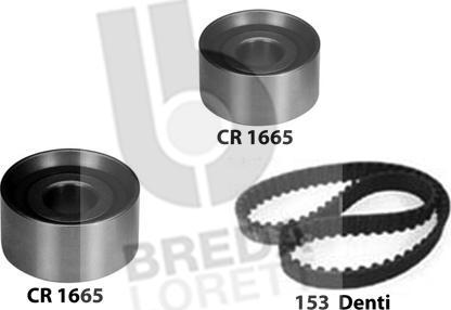 Breda Lorett KCD0089 - Set curea de distributie - allinparts.ro