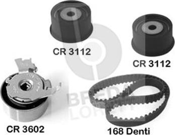 Breda Lorett KCD0027 - Set curea de distributie allinparts.ro