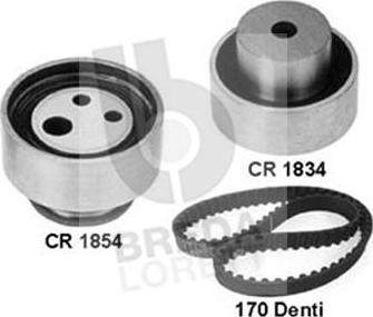Breda Lorett KCD0197 - Set curea de distributie - allinparts.ro